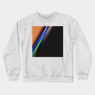 blue pink green texture art Crewneck Sweatshirt